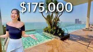 6,000,000 THB ($175,000) Seaview Condo in Pattaya, Thailand