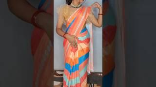 How to wear silky saree draping tutorial/easy tips for beginners/#sareedrapings #saree #function