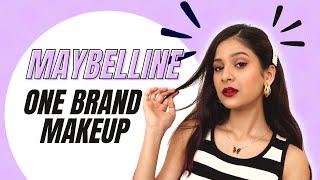 Maybelline One Brand Makeup Tutorial | Chillbee