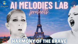 Brave Hearts in Paris | 2024 #Olympics Anthem Tribute to #CelineDion & #LadyGaga @AI.MelodiesLab