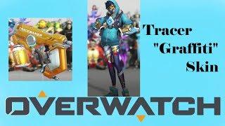 Tracer Graffiti Anniversary Skin Gameplay with Golden Guns