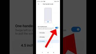 One Handed Mode | How To Use One Handed Mode