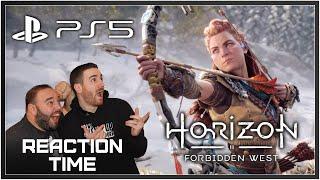 Horizon Forbidden West PS5 Reveal Trailer - Reaction Time!