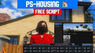 QBCore - **NEW** Housing Script | PS-Housing Install and Showcase | FREE FiveM Tutorial 2023