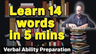 Vocabulary Words for MBA | How different Personalities Talk ? CAT Verbal Ability Preparation