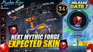 Next Mythic Forge Upgraded Guns 100% Coming | 3.4 Update Mythic Forge Is Here | Pubgm