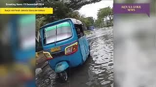 Baru saja banjir rob semakin parah!! jakarta & bekasi mulai tenggelam hari ini, jakut 19-12-2024