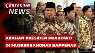 BREAKING NEWS - Presiden Prabowo & Wapres Gibran Hadiri Musyawarah Perencanaan Pembangunan Bappenas