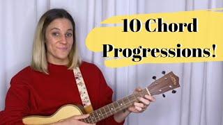 Baritone Ukulele Chord Progression Tutorial (Easy)