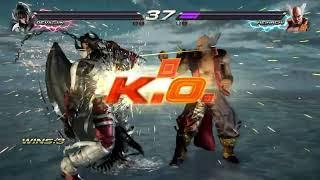 Heihachi vs Devil-Jin Hard difficulty Tekken 7 #foryou #games #gaming