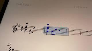 How to use Sibelius iPad (in English)