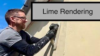 Lime rendering How to for beginners Plastering Top Coat