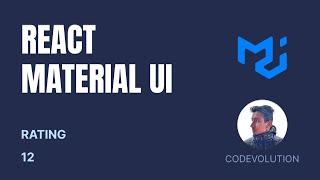 React Material UI Tutorial - 12 - Rating