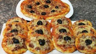 بيتزا سهلة بعجينة ناجحة و رطبة مع طبخ ليلى pizza