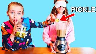 "SOCKIE CHEATED & NO ONE KNEW" in BLINDFOLD MILKSHAKE Challenge By The Norris Nuts