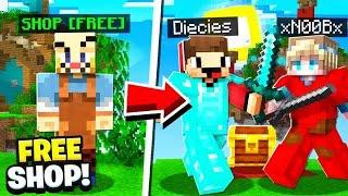 Minecraft Treasure Wars But Everything Is Free!
