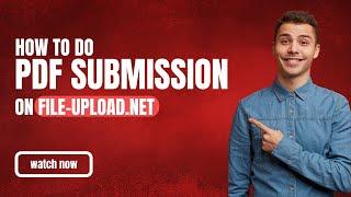 How To Do PDF Submission On File-Upload | Free PDF Submission Website