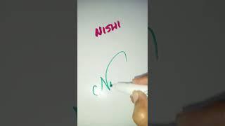 Nishi name sign #like and subscribe