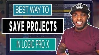 How To Save Projects In Logic Pro X | Packages & Folders