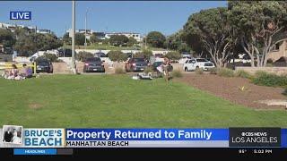 LA County transfers Bruce's Beach to Black family who owned property in 1920s