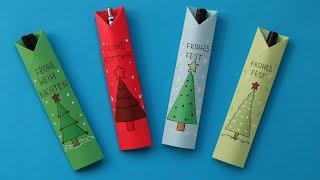 How to make mini gifts for Christmas.Christmas Crafts Idea. Paper craft