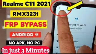 Realme C11 2021 (RMX3231) Frp Bypass | Google Account Unlock Without Pc