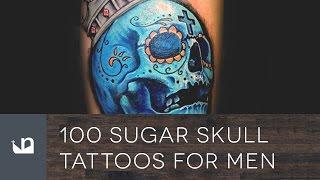 100 Sugar Skull Tattoos For Men