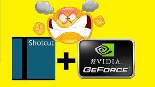 NVIDIA Hardware Encoding in Shotcut