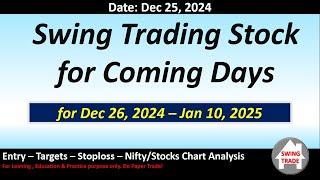 Best Swing Trading Stock this Week | Best Swing Trading Stock 26 Dec 2024 | Nifty Analysis