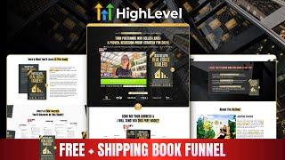 How to Create a Premium Free + Shipping Book Funnel in GoHighLevel | Step-by-Step Tutorial