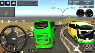 Indonesia Coach bus driving | Euro bus simulator 2025 Android gameplay