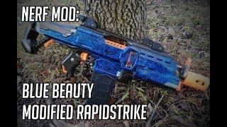 [NERF MOD] Blue Beauty Modified Nerf Rapidstrike