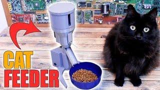 Homemade Cat Feeder - 3D Printed & Arduino Control