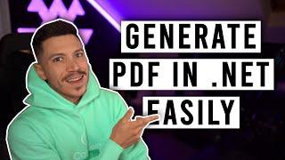 The Easiest Way to Create PDFs in .NET