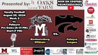 Varsity Football vs. Palmyra - Presented by 11 Oaks Farms in Newville - (August 30, 2024)