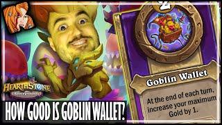 HOW GOOD IS GOBLIN WALLET? - Hearthstone Battlegrounds