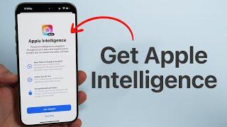 How To Get Apple Intelligence NOW!! (Step by Step)