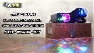 Chinly: 16-In-1 DJ Party LED Disco Ball With Lasers & Sound Activation | Best Stage Lights [REVIEW]