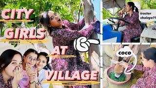 a day in village with this beautiful girls ️ || ISHIKA SHARMA