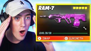 *NEW* RAM 7 CLASS in WARZONE 3! (NO RECOIL)