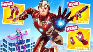 Playing as a PROTECTIVE IRONMAN in Fortnite!