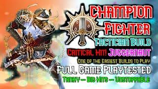Baldur's Gate 3 Tactician Build - Champion Fighter (Crit Juggernaut)[Full info in Description]