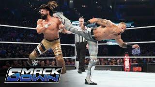 LA Knight disruption allows Carmelo Hayes to beat Andrade: SmackDown highlights, Sept. 27, 2024