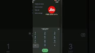 Jio Free Data 2025 | jio 32Gb data free Screat Code #shots #viral #airtel