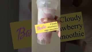Barbie Cloudy  sago smoothie cream bubble tea boba pearl #short