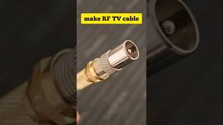 make RF TV cable #antenna #amazing #dtv