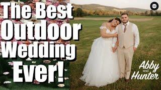 Best Outdoor Wedding | Tricolla Farms | Abby & Hunter | K&K Music Entertainment