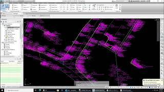 Importing survey points by survey database and create surface using civil 3d tools field to finish