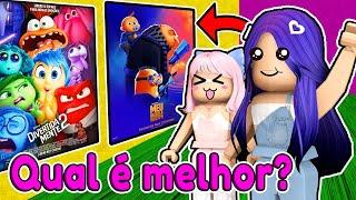  BATALHA DE FILMES - QUAL É O MELHOR? Roblox