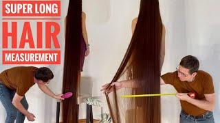 Real Life Rapunzel super long hair measurement. Preview